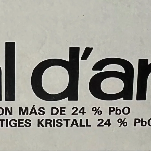 New vintage Longchamp Gold Champagne Flutes - Picture 3 of 10